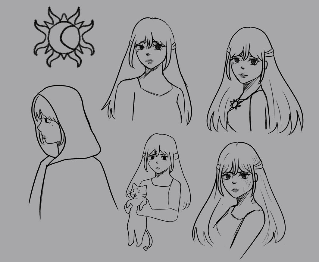 Main Character - Sketches